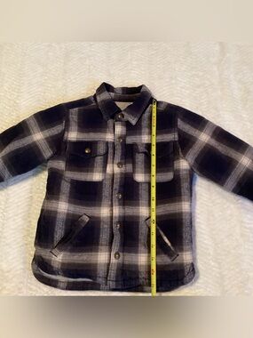 Baby Gap Sz 4 Fully Lined Cotton Flannel Plaid Button Front Shirt/Jacket